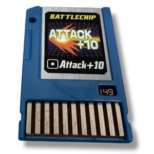 MegaMan Battle Chip Attack+10 149 for Mega Man PET 2004 Takara